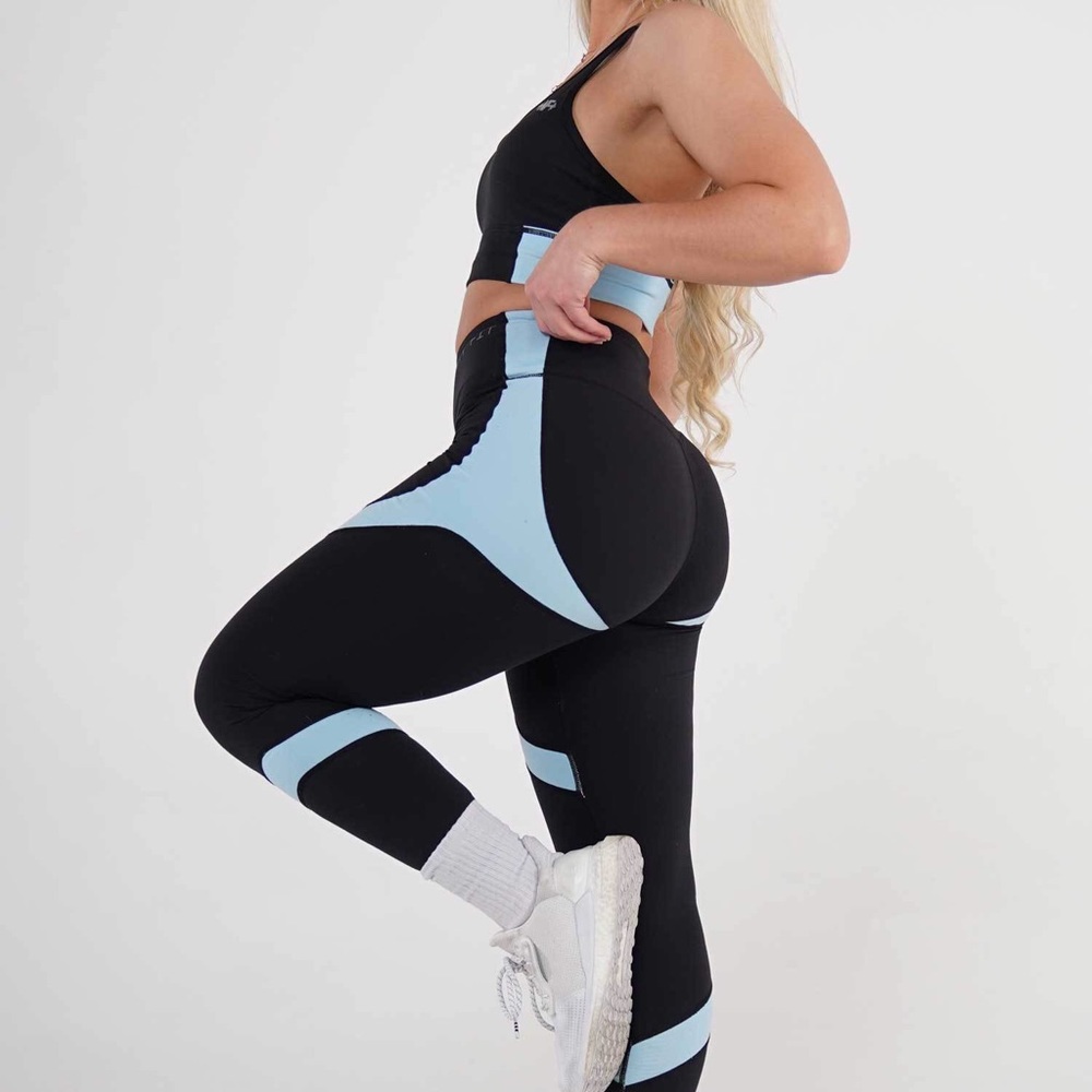 Nasty Fit Black/Mint Contour Leggings